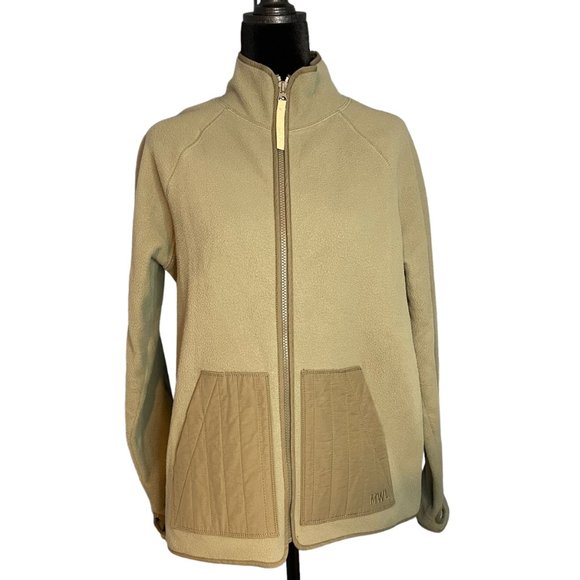 Madewell Tops - Madewell Women's MWL Betterfleece Zip-up Quilted-Pocket Jacket Size Small
